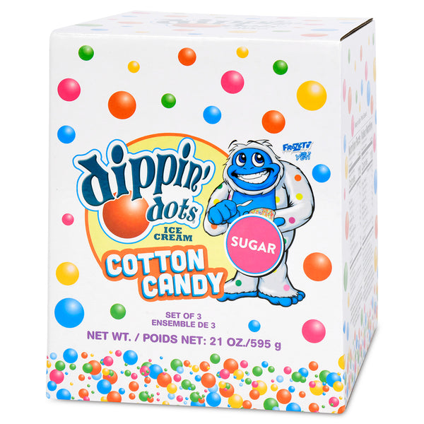 IS: Dippin' Dots Cotton Candy Floss - 3 Flavours