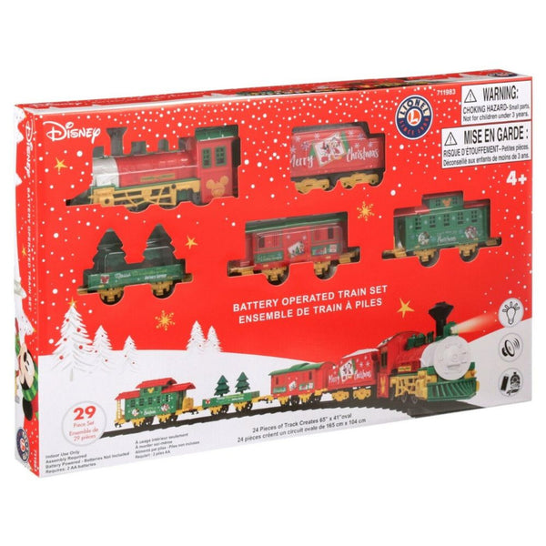 Disney Xmas Mini Train Set - Ages 4+