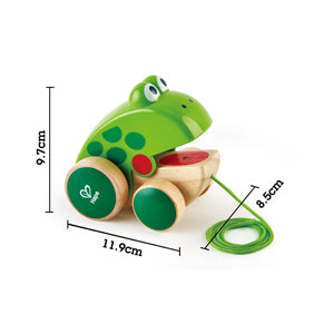 Hape: Frog Pull-along - Ages 12 months+