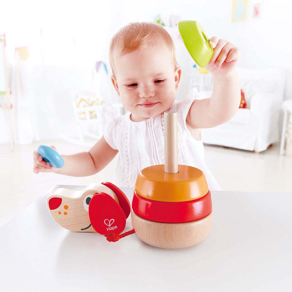 Hape: Pepe Sound Stacker - Ages 12mths+