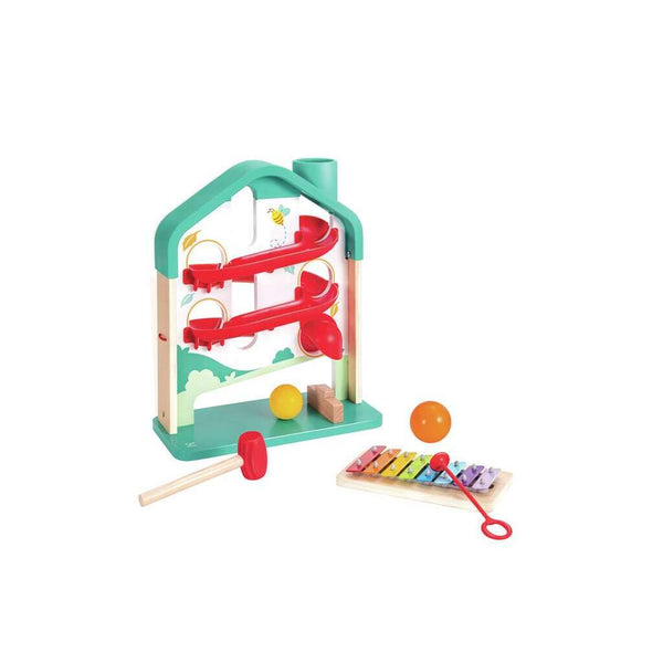 Hape: Melody Mansion Ball Run - Ages 12mths+