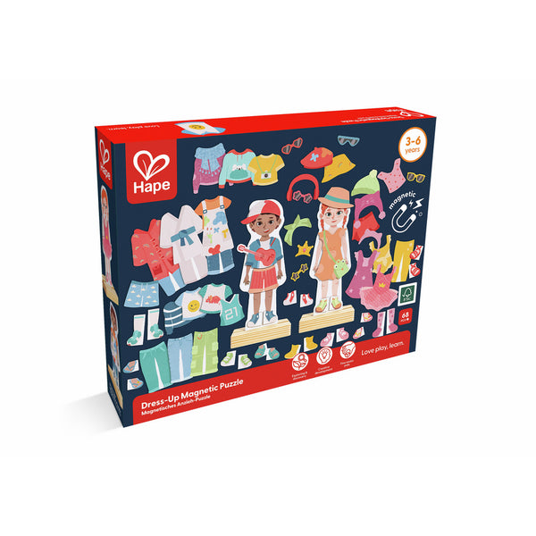 Hape: Dress Up Magnetic Puzzle - Age 3+