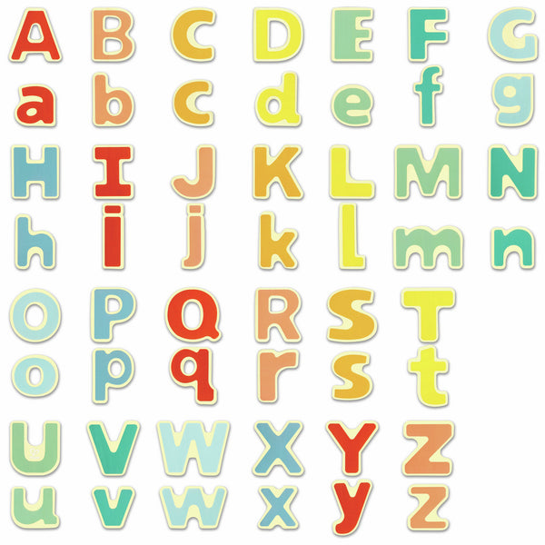 Hape - Wooden Magnetic Alphabet Letters For Kids