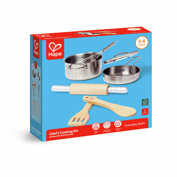 Hape: Chef's Cooking Set - Ages 2+