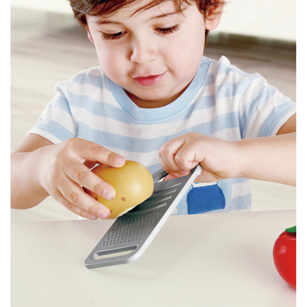 Hape Cooking Essentials Wooden Play Food Set