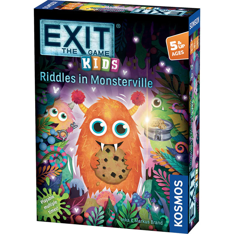 Exit Kids : Riddles in Monsterville - Ages 5+