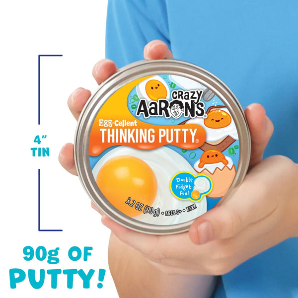 Crazy Aaron's Thinking Putty -  Eggcellent Sensory Toy