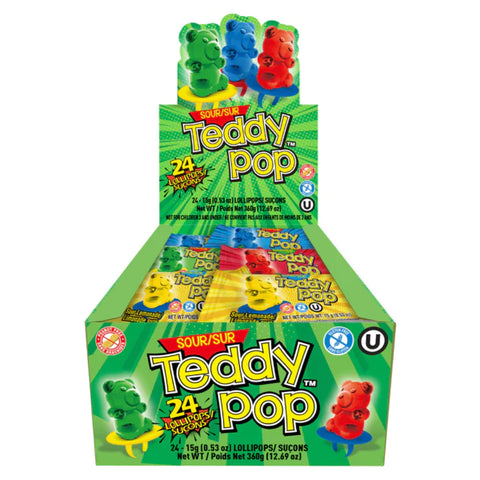 Teddy Ring Pop Sours - Ages 4+