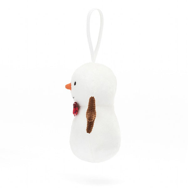 JC: Festive Folly Snowman Ornament - Ages 0+