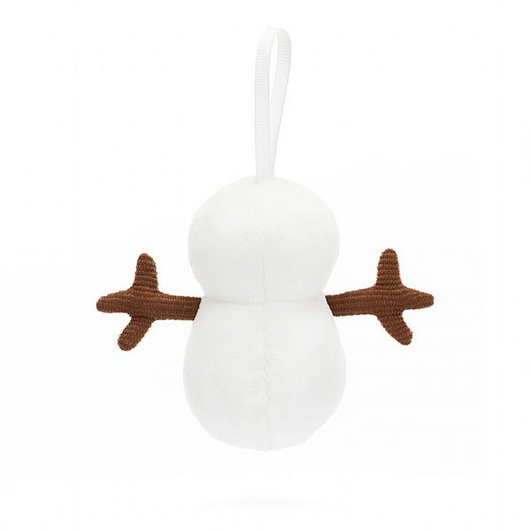 JC: Festive Folly Snowman Ornament - Ages 0+