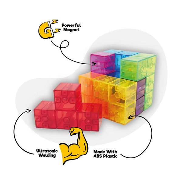 3D Magic Magnetic Cube Puzzle