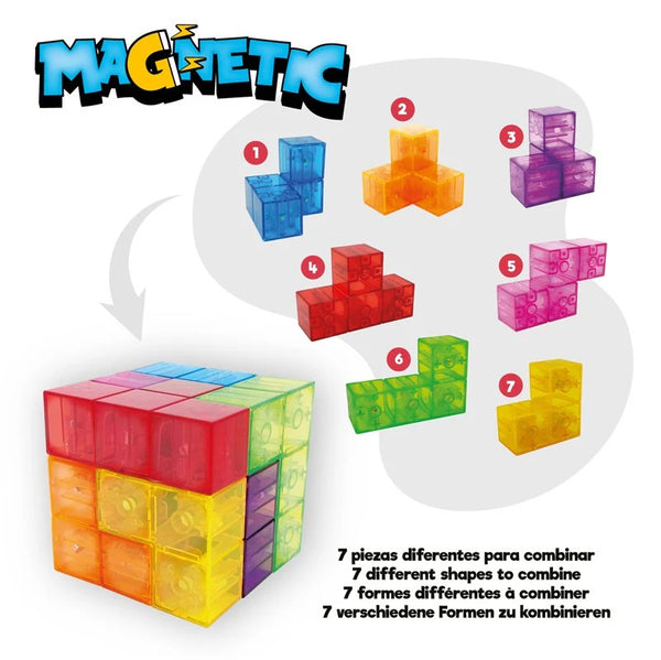 3D Magic Magnetic Cube Puzzle