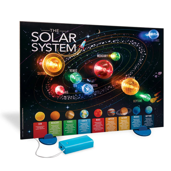 4M: KidzLabs - 3D Solar System Poster - Ages 5+