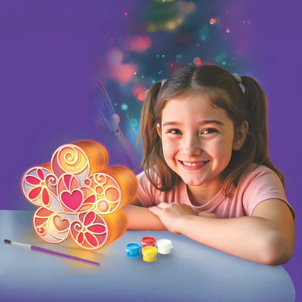 4M: Colour Lit Flower Lamp - Ages 5+