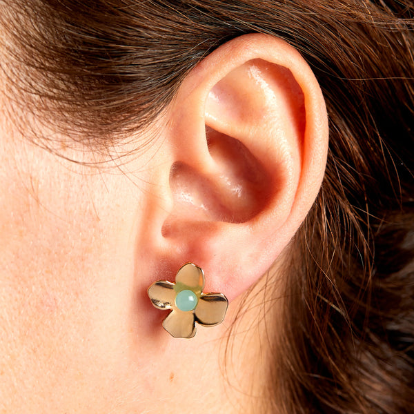 Earrings: Flower Mix and Match - Gold or Silver
