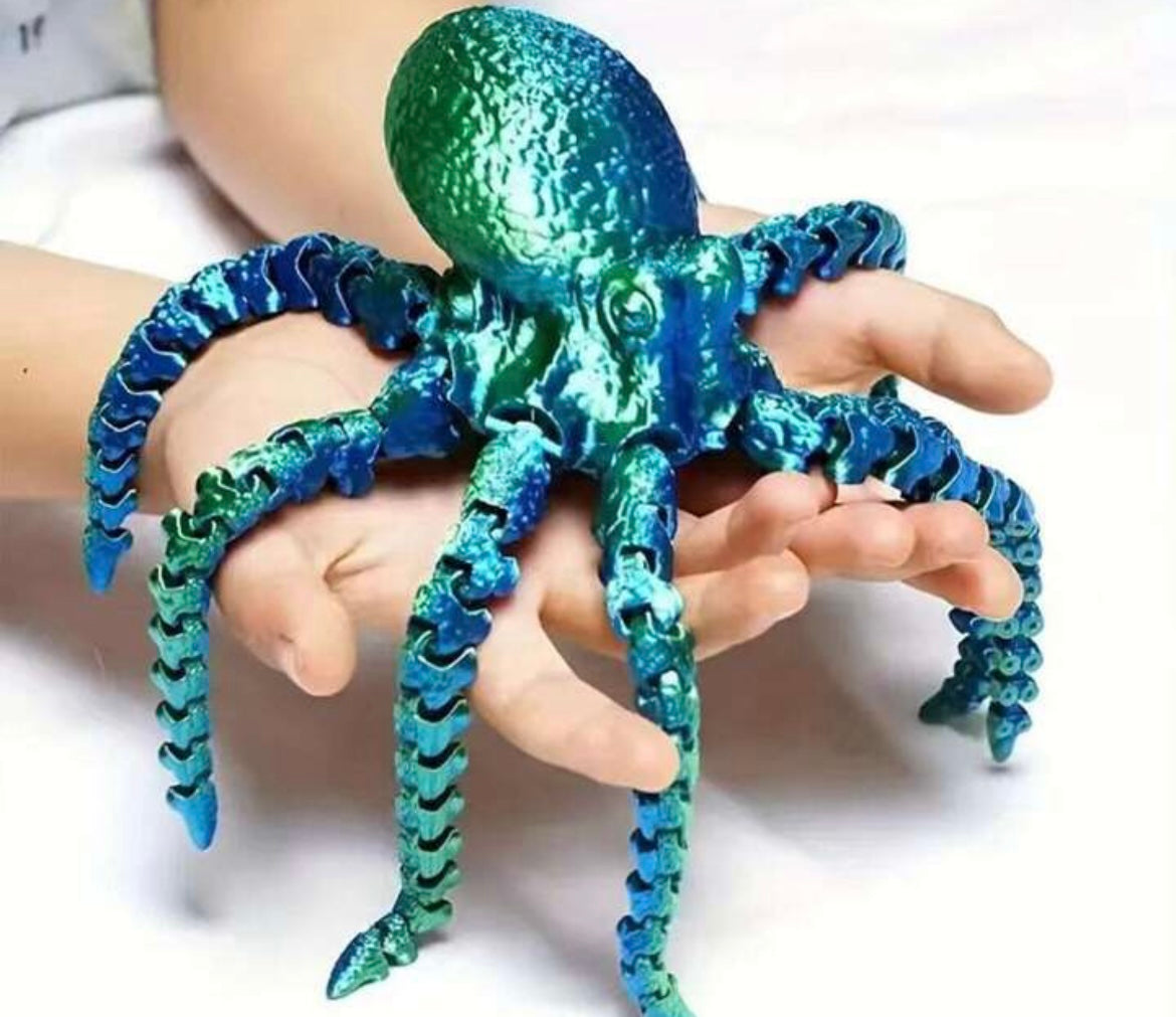 Loot: 3D Printed Octopus - Ages 6+