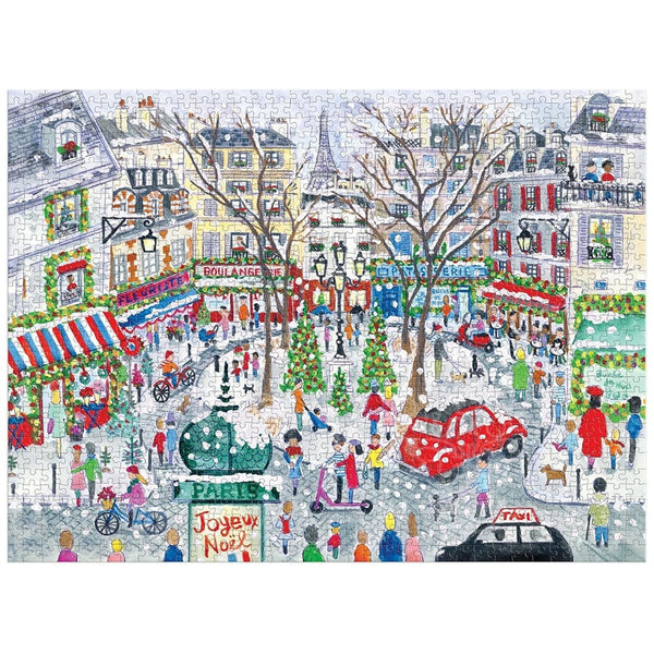 1000 Piece Puzzle: Michael Storrings Christmas in Paris  - Ages 12+