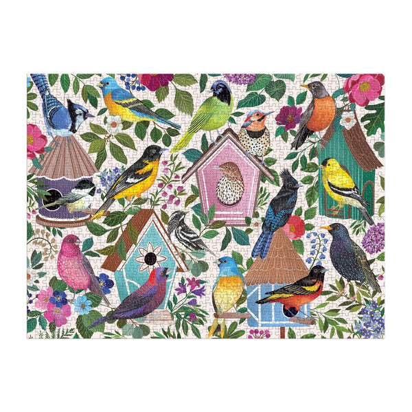 1000 Piece Puzzle: Galison: Birdhouse Lane - Ages 12+