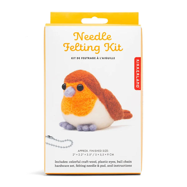 Bird Needle Felting Kit - Kikkerland