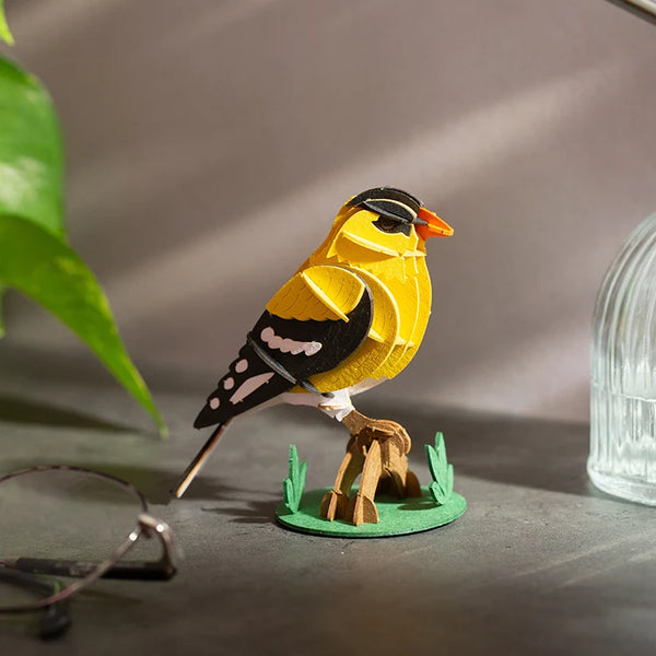 American Goldfinch 3D Puzzle - Kikkerland