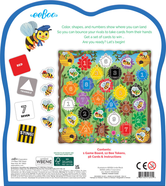 Games: Bouncy Bees Shaped Game - Ages 3+