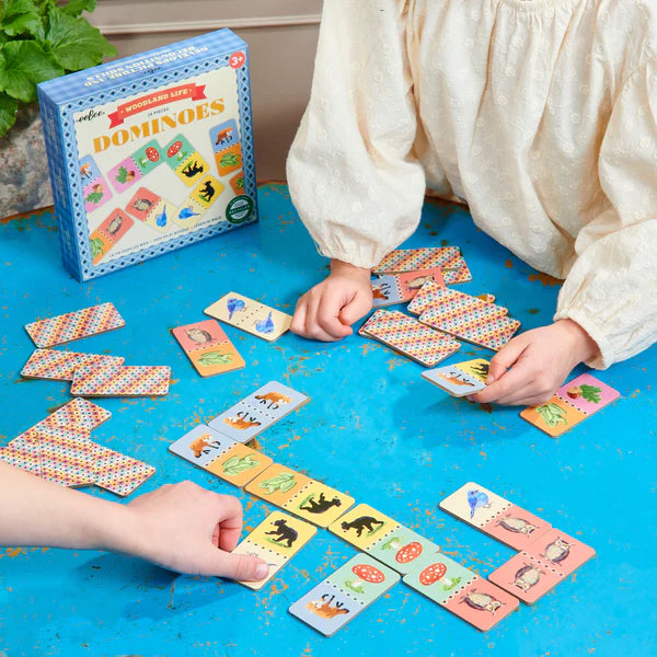 EeBoo: Busy Woods Dominoes - Ages 3+