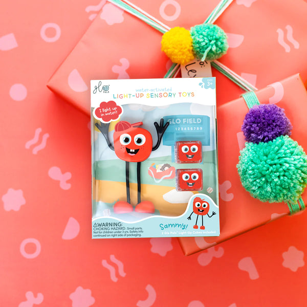Glo Pals: Sammy Water-activated Light-up Sensory Toy - Ages 3+