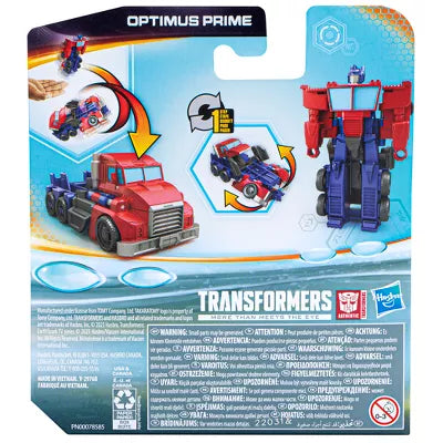 Transformers: Earthspark 1-Step Flip Changer Optimus Prime - Ages 6+