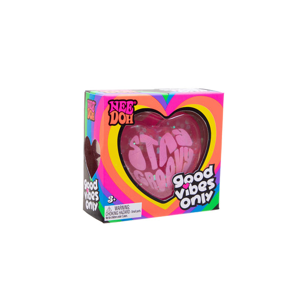 NeeDoh Good Vibes Only - Sensory Fidget Toy
