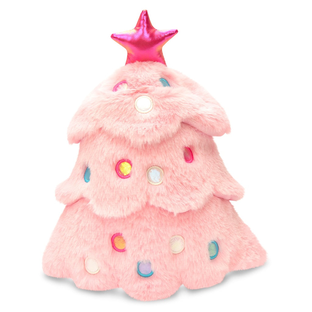 IS: Glitter Pink Christmas Tree Plush - Ages 12mths+ – Playful Minds