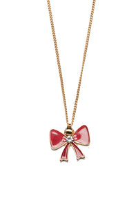 GP: Holiday Bow Necklace - Ages 3+