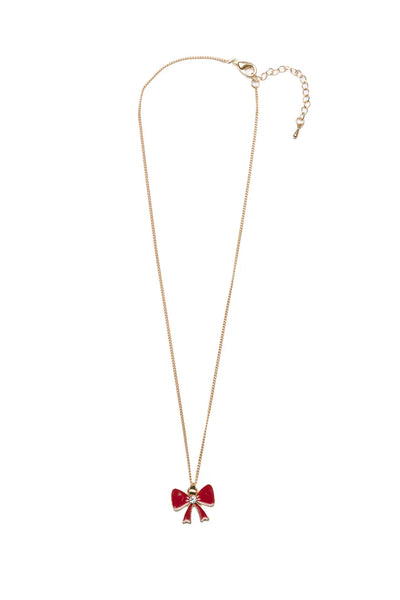 GP: Holiday Bow Necklace - Ages 3+