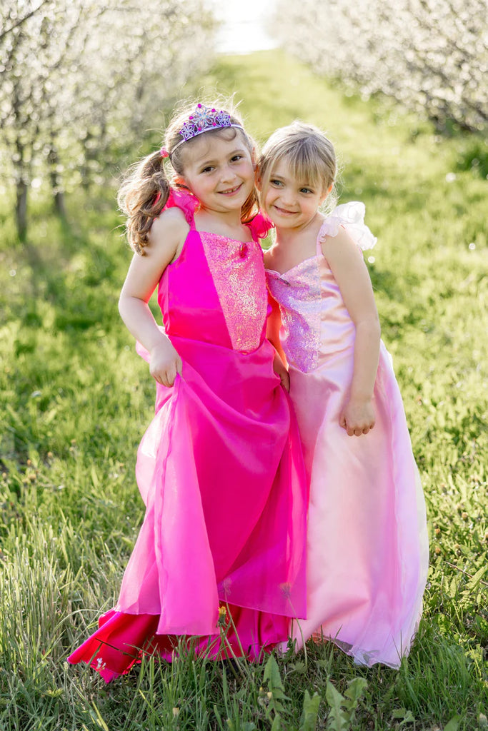 Hot Pink Party Princess Dress: Multiple Sizes Available – Playful