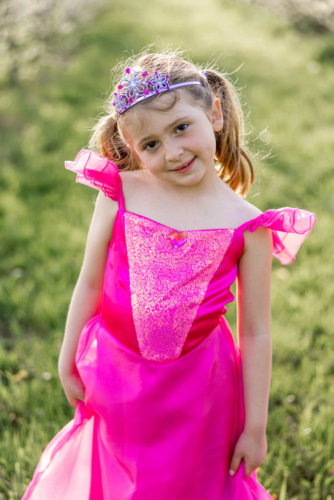 Bright pink party outlet dress