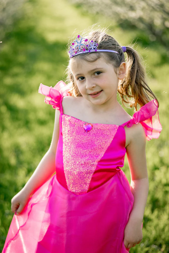 Kids hot pink sales dress
