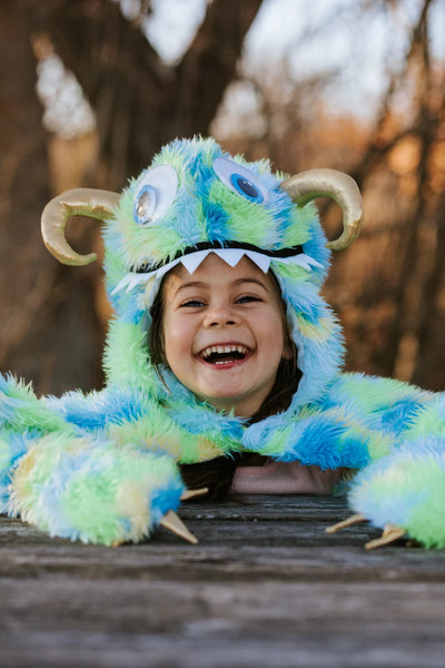 Swampy the Monster Cape: Size 4-6