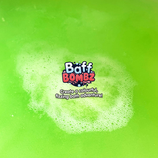 Baff Bombz Dino Surprise Bath Bomb with Collectible Toy