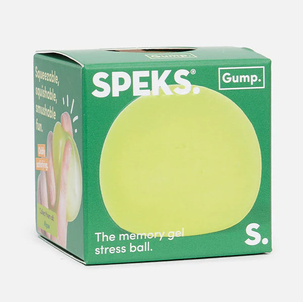 Speks Gump the Memory Gel Stress Ball