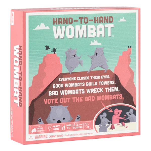 Hand To Hand Wombat Party Game