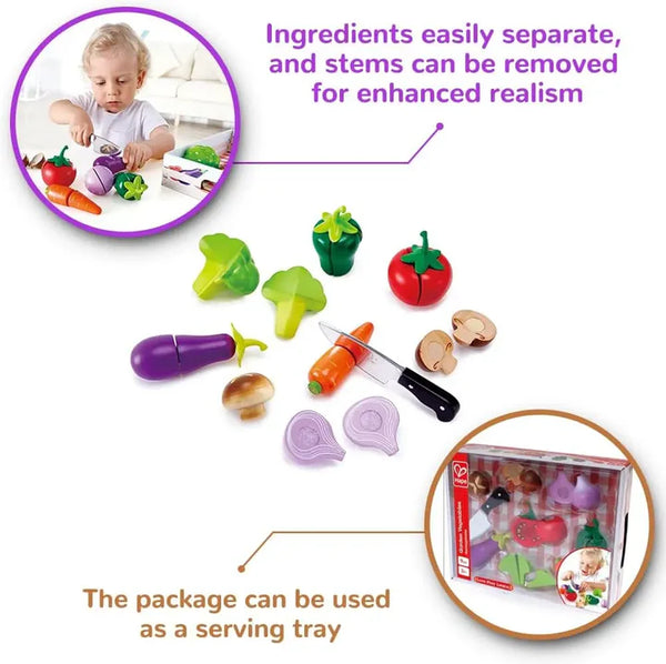 Hape: Garden Vegetables - Ages 2+