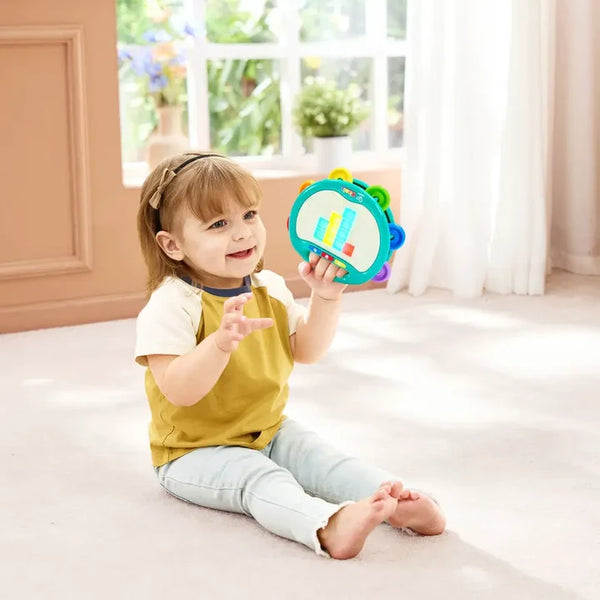Hape - Pixel Beat Tambourine Toy
