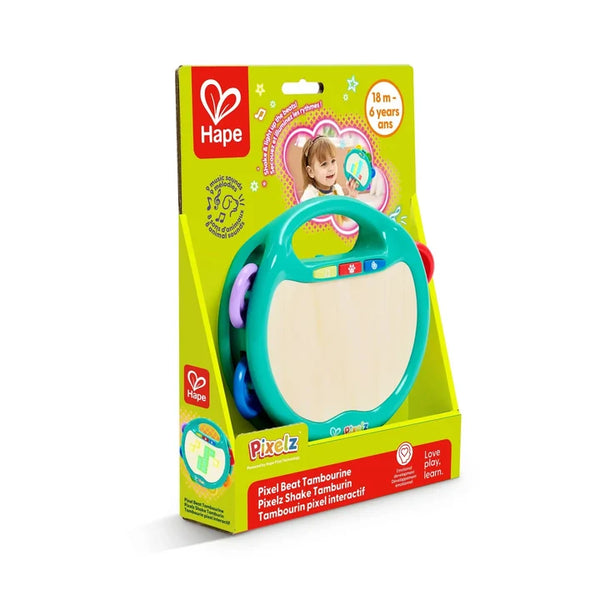 Hape - Pixel Beat Tambourine Toy
