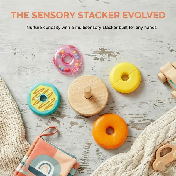 Hape Stacking Donut Toy