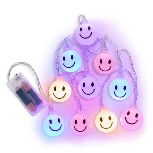 IS: Happy Face String Lights - Ages 12+