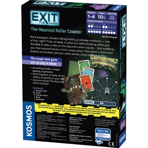 Exit: the Game: The Haunted Roller Coaster - Age 10+