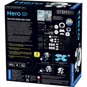 Hero: Sound-Sensing Robot - Ages 8+ With Help