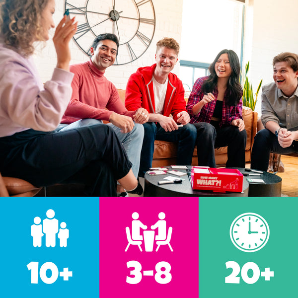 How Many What?! Party Game - Ages 10+