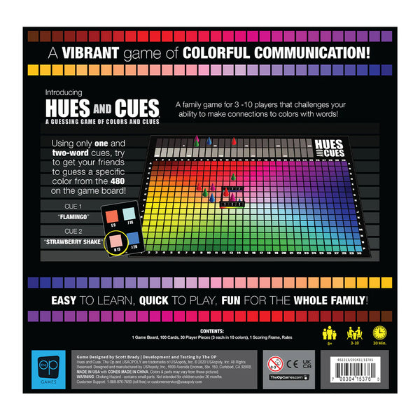 Games: Hues and Cues - Ages 8+
