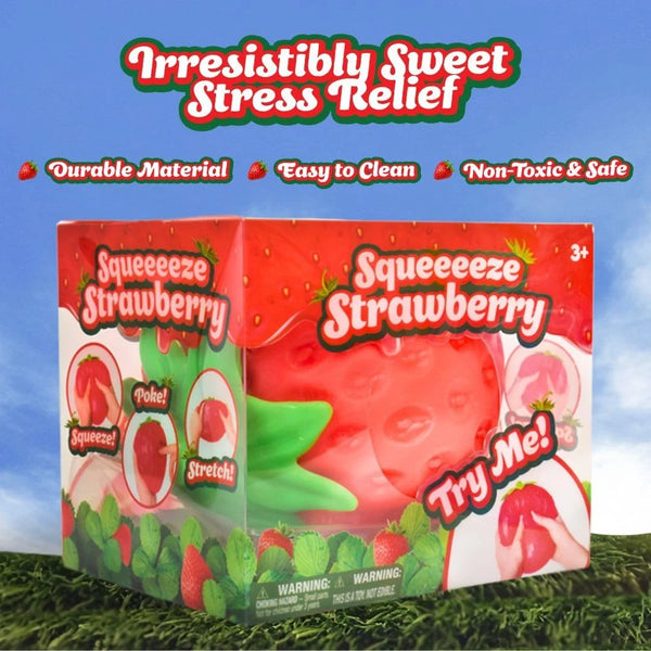 Jumbo Squishy Strawberry