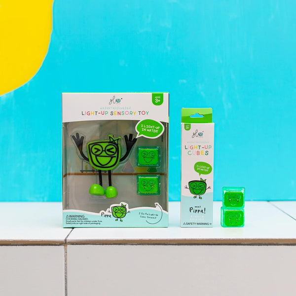 Glo Pals: Pippa Water-activated Light-up Sensory Toy - Ages 3+